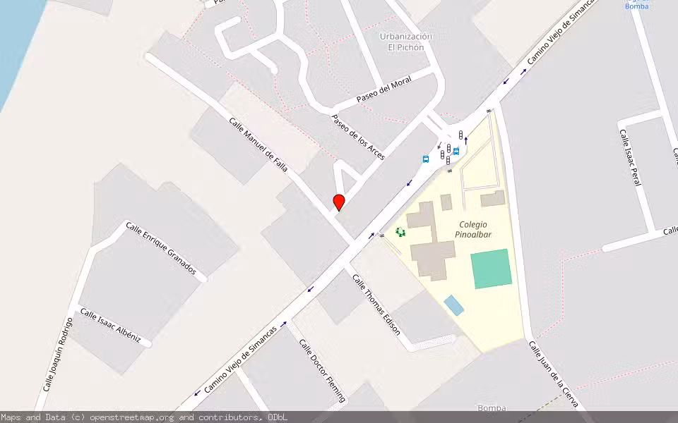 Mapa de Subasta Inmueble (Otros) en Simancas, Valladolid