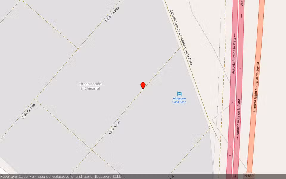 Mapa de Subasta Inmueble (Vivienda) en Valdunciel, Salamanca
