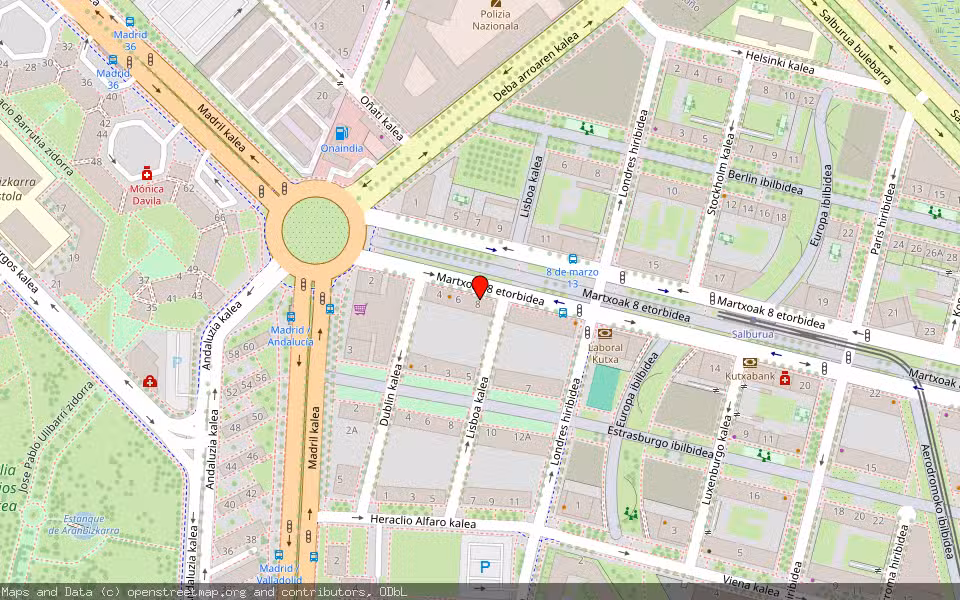 Mapa de Subasta Inmueble (Vivienda) en Vitoria-gasteiz, Araba/Álava