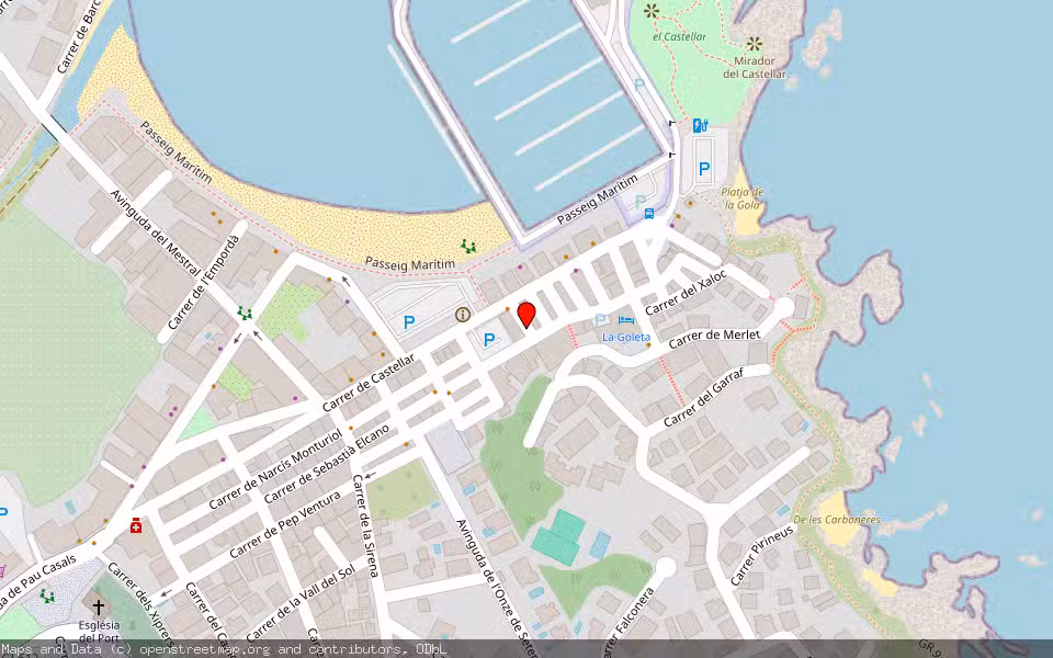 Mapa de Subasta Inmueble (Vivienda) en Llançà, Girona