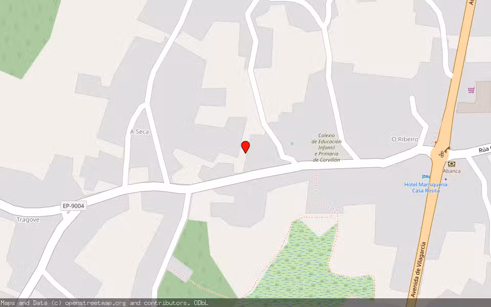 Mapa de Subasta Inmueble (Vivienda) en Cambados, Pontevedra