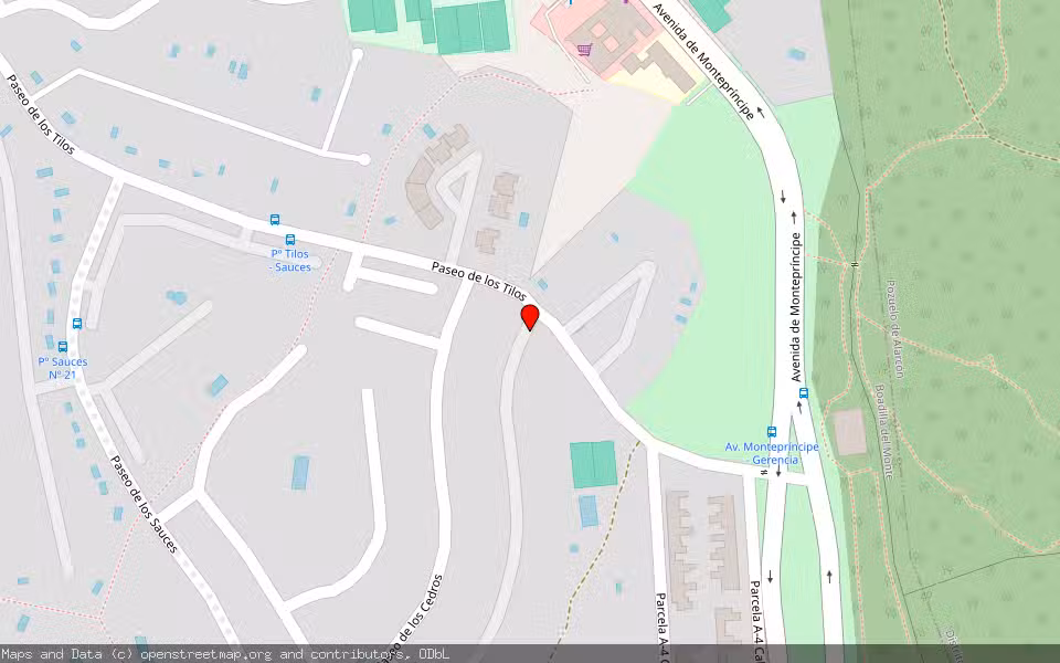 Mapa de Subasta Inmueble (Vivienda) en Boadilla Del Monte, Madrid