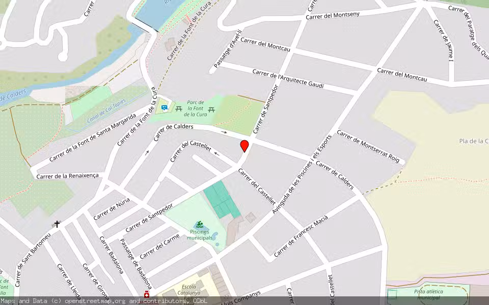 Mapa de Subasta Inmueble (Vivienda) en Navarcles, Barcelona
