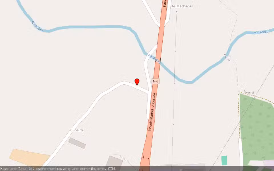 Mapa de Subasta Inmueble (Finca rústica) en Outeiro De Rei, Lugo