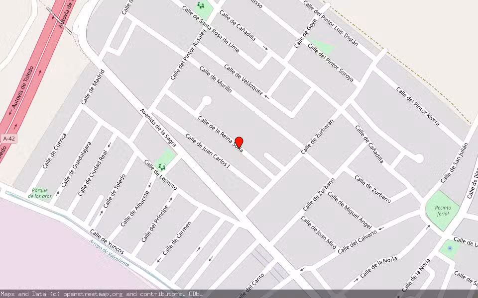 Mapa de Subasta Inmueble (Vivienda) en Numancia De La Sagra, Toledo