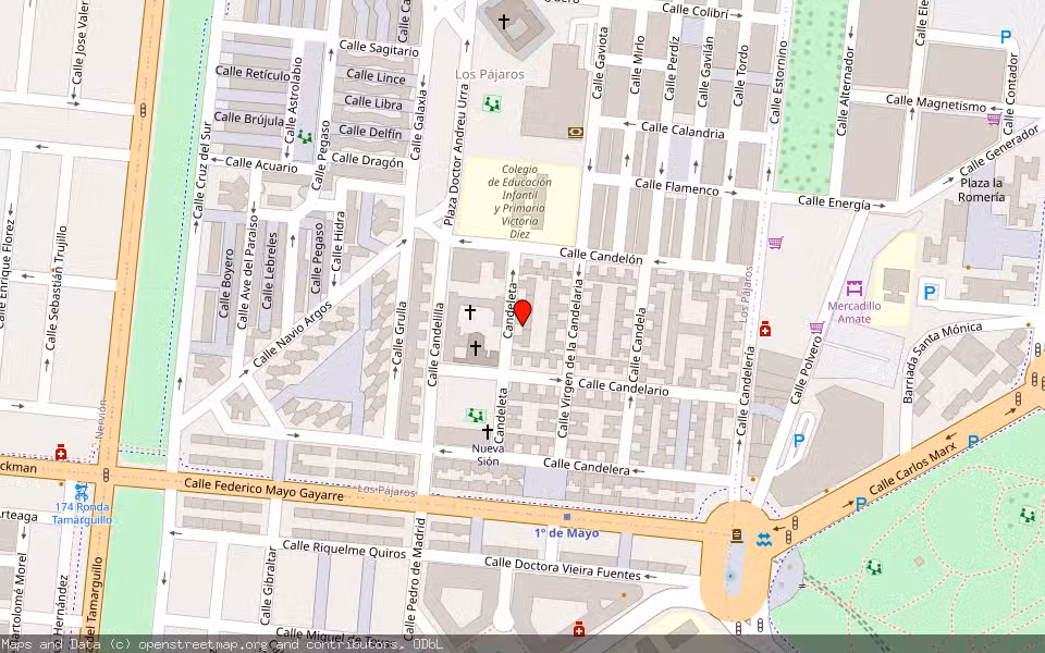 Mapa de Subasta Inmueble (Vivienda) en Sevilla
