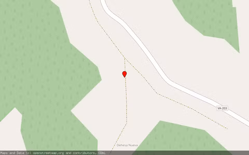 Mapa de Subasta Inmueble (Finca rústica) en Quintanilla De Onesimo, Valladolid