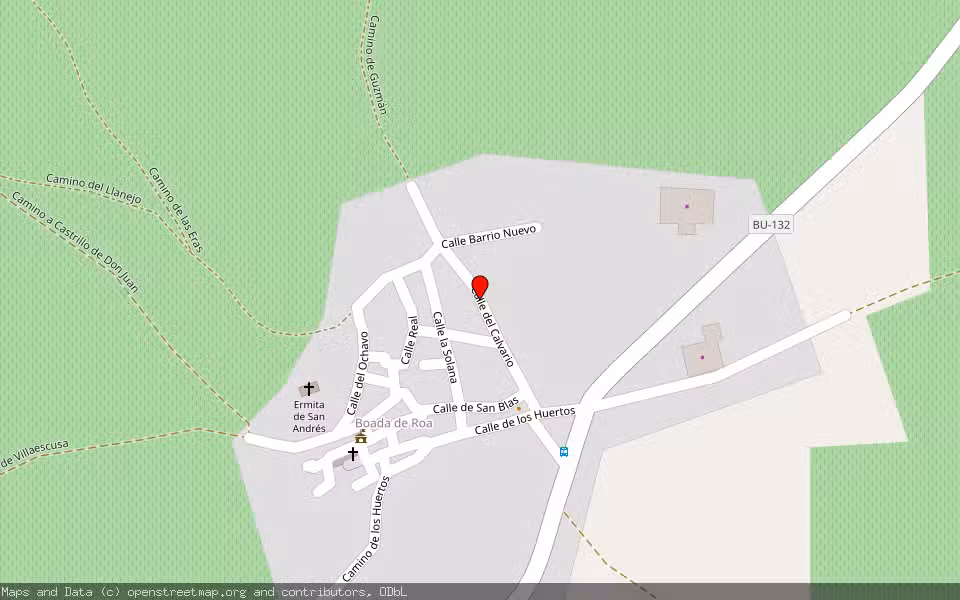 Mapa de Subasta Inmueble (Finca rústica) en Pedroso, La Rioja