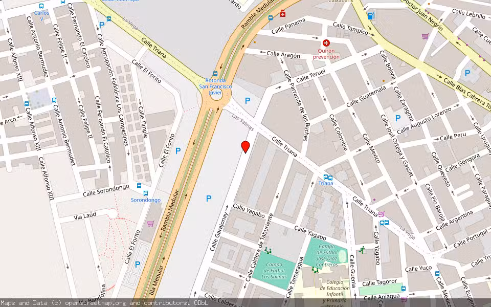 Mapa de Subasta Inmueble (Vivienda) en Arrecife, Las Palmas