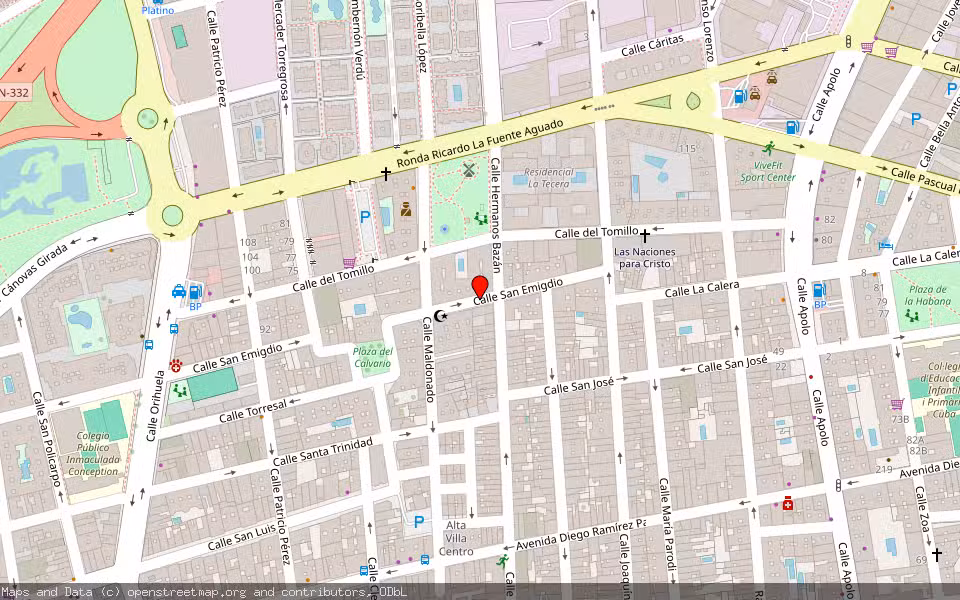 Mapa de Subasta Inmueble (Local comercial) en Torrevieja, Alicante/Alacant