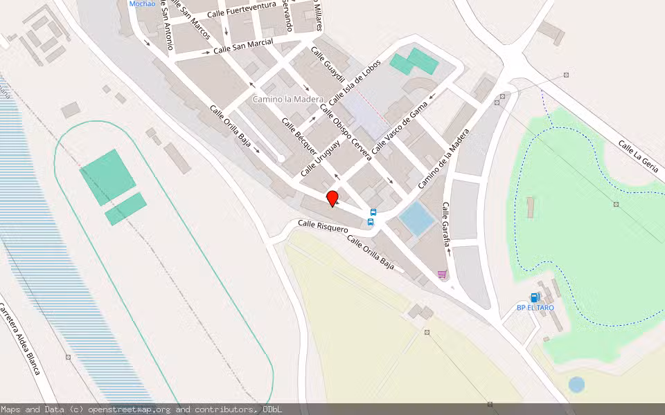 Mapa de Subasta Inmueble (Trastero) en Santa Lucia, Las Palmas