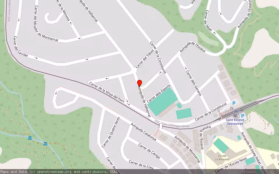 Mapa de Subasta Inmueble (Otros) en Sant Esteve Sesrovires, Barcelona