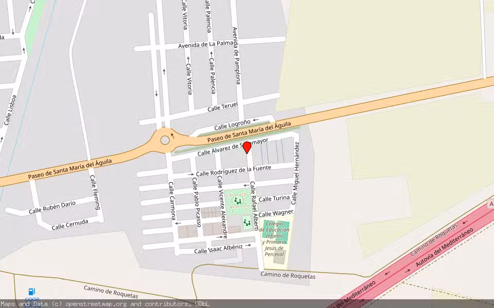 Mapa de Subasta Inmueble (Vivienda) en El Ejido, Almería