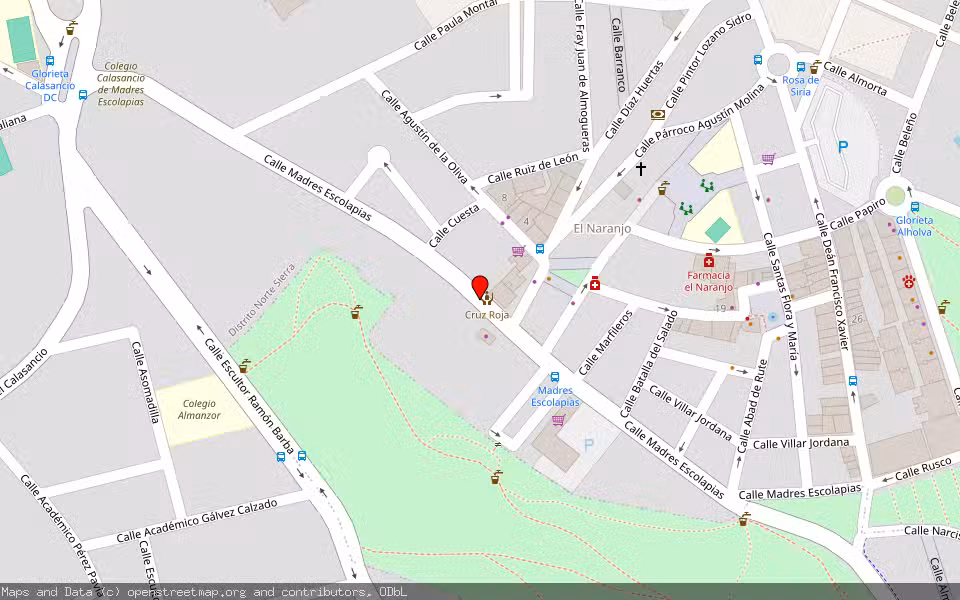 Mapa de Subasta Inmueble (Local comercial) en Cordoba, Córdoba