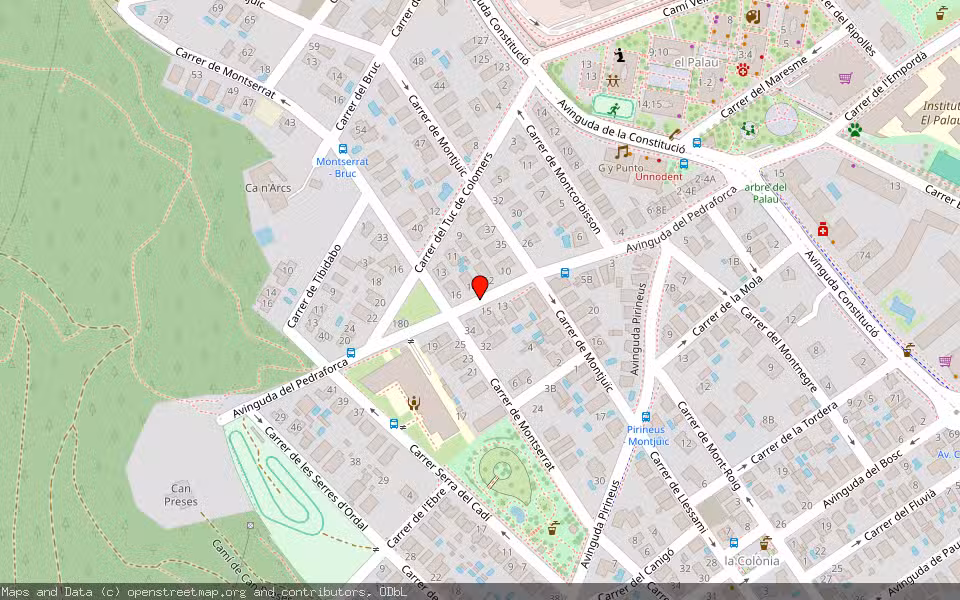 Mapa de Subasta Inmueble (Vivienda) en Sant Andreu De La Barca., Barcelona