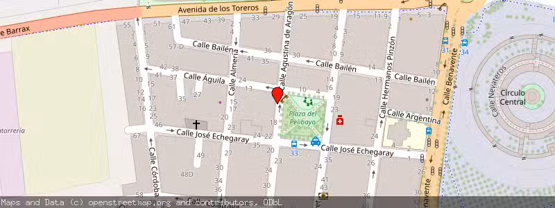 Mapa de Subasta de Inmueble (Local comercial) en Albacete, Albacete 