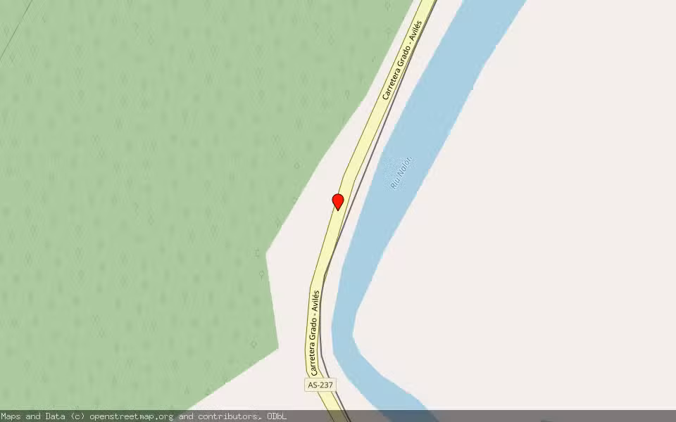 Mapa de Subasta Inmueble (Finca rústica) en Candamo, Asturias