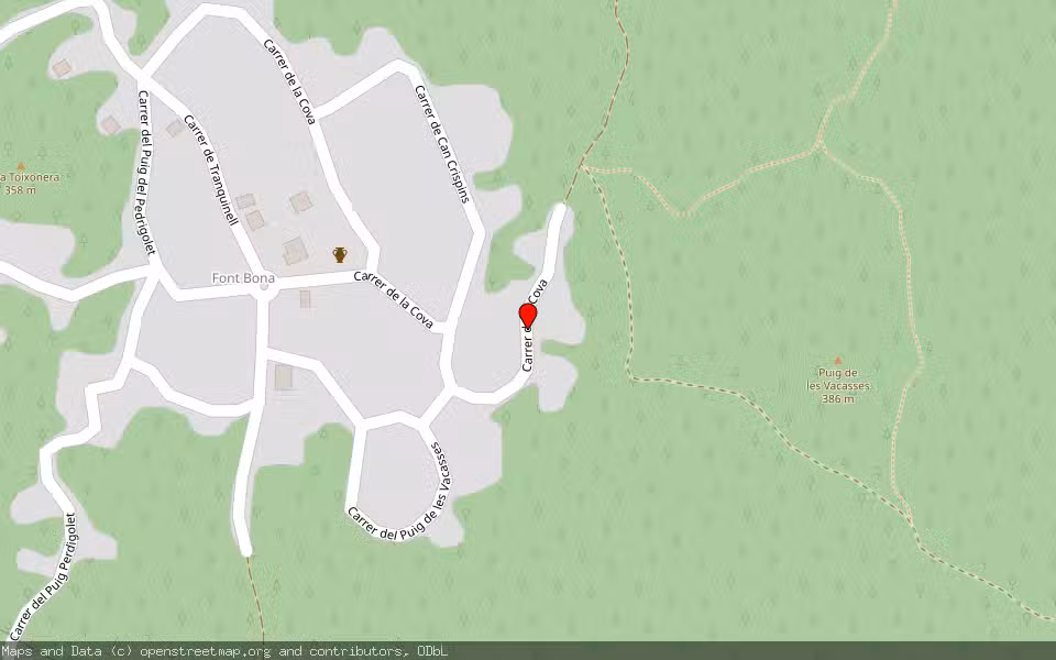 Mapa de Subasta Inmueble (Solar) en Llagostera, Girona
