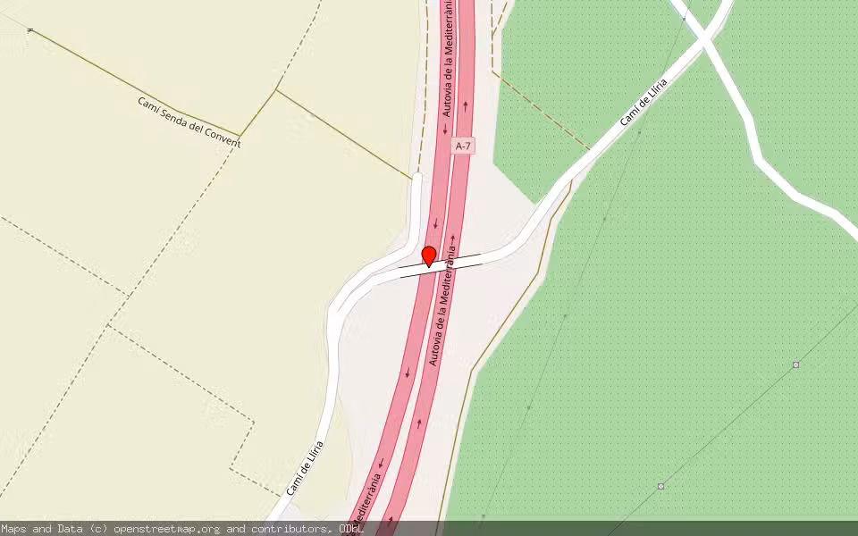 Mapa de Subasta Inmueble (Otros) en Sagunt/sagunto, Valencia/València