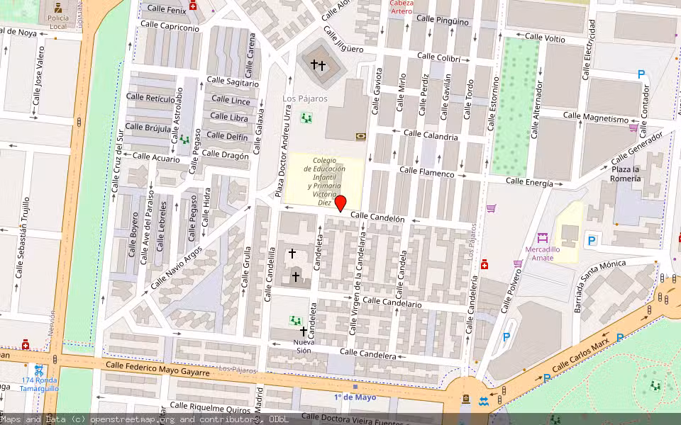Mapa de Subasta Inmueble (Vivienda) en Sevilla