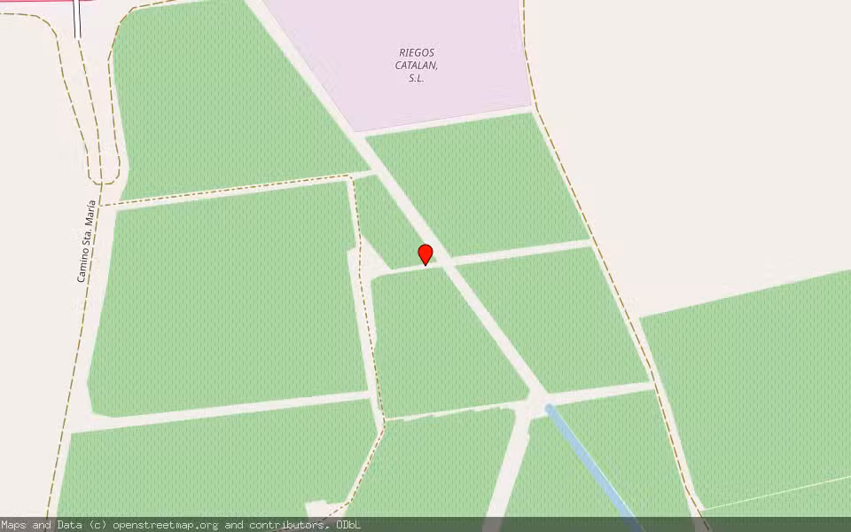 Mapa de Subasta Inmueble (Finca rústica) en Argamasilla De Alba, Ciudad Real