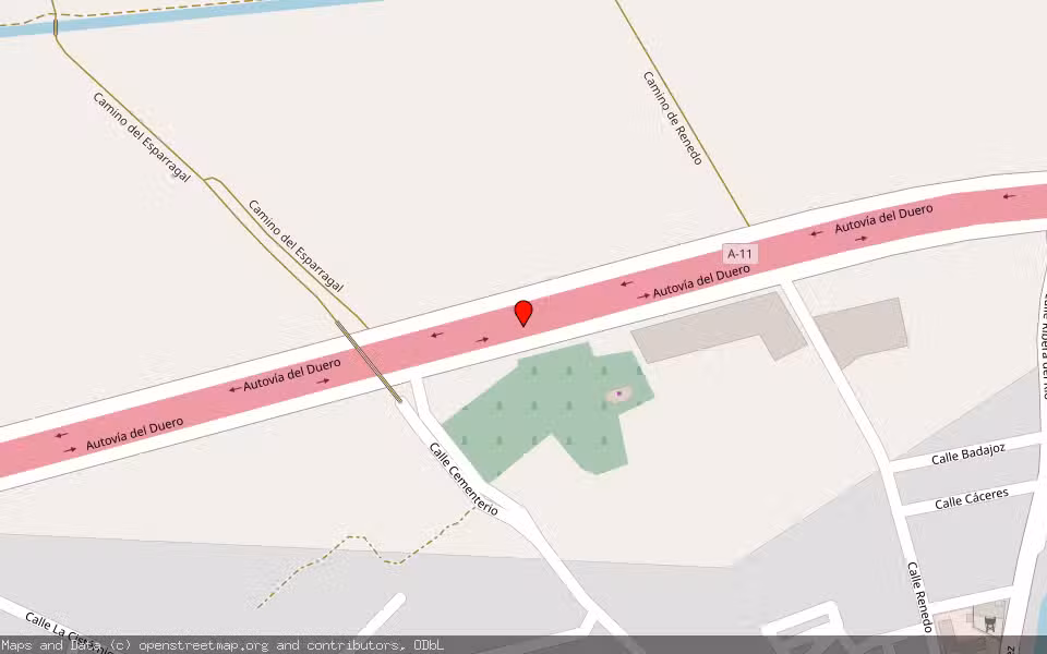 Mapa de Subasta Inmueble (Otros) en Tudela De Duero, Valladolid