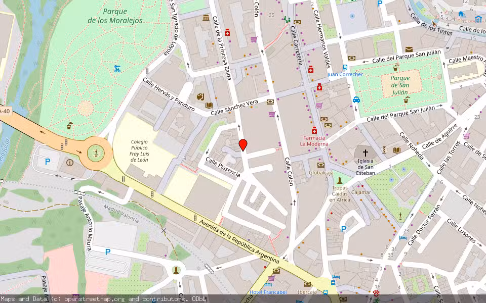 Mapa de Subasta Inmueble (Vivienda) en Cuenca