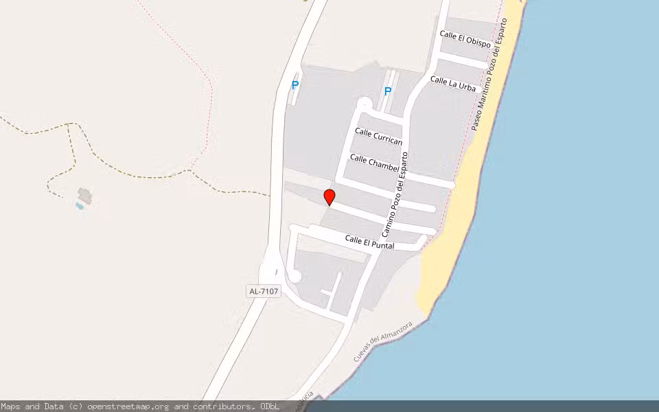 Mapa de Subasta Inmueble (Vivienda) en Cuevas Del Almanzora, Almería