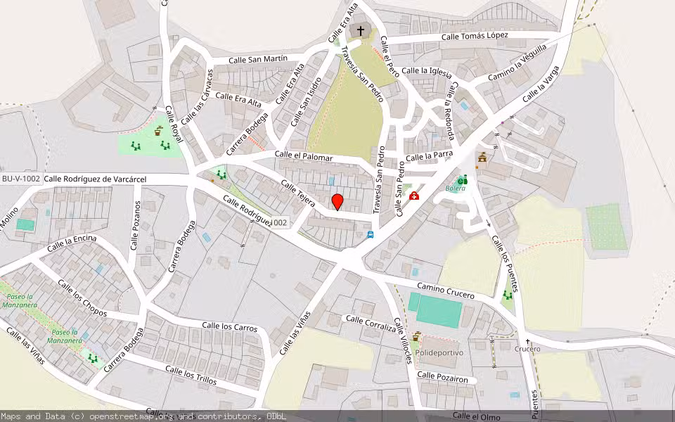 Mapa de Subasta Inmueble (Vivienda) en Villariezo, Burgos