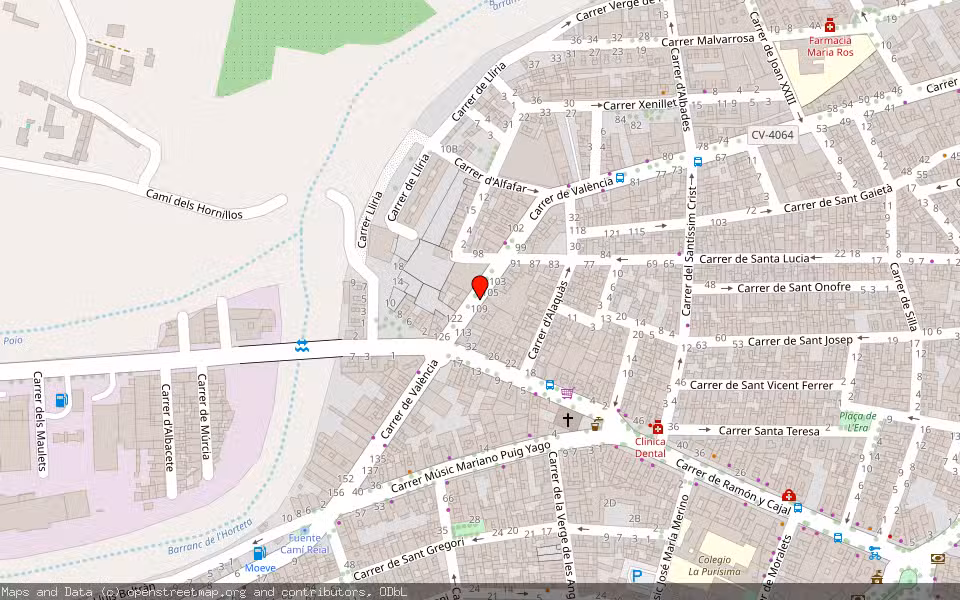 Mapa de Subasta Inmueble (Vivienda) en Torrent, Valencia/València