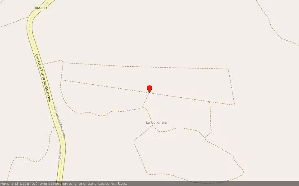 Mapa de Subasta Inmueble (Finca rústica) en Murcia