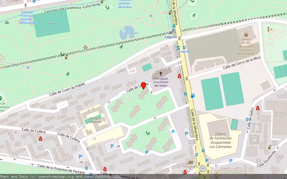 Mapa de Subasta Inmueble (Local comercial) en Madrid