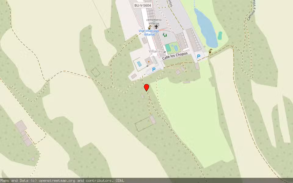 Mapa de Subasta Inmueble (Solar) en Villarias, Burgos