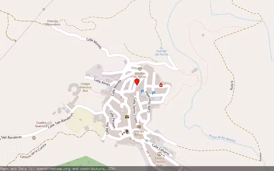 Mapa de Subasta Inmueble (Finca rústica) en Istan, Málaga