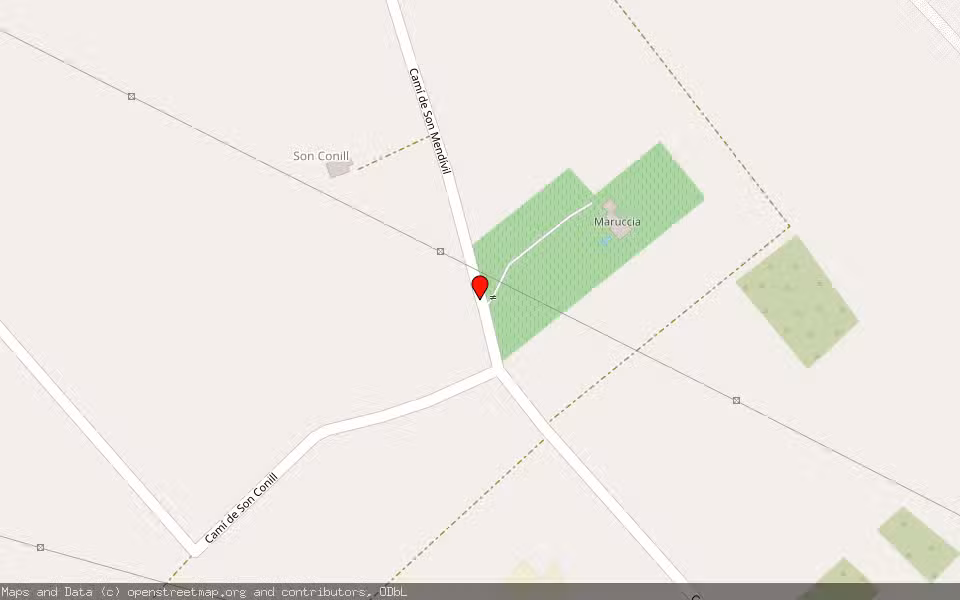 Mapa de Subasta Inmueble (Finca rústica) en Llucmajor, Illes Balears
