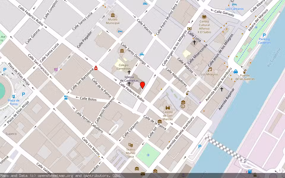 Mapa de Subasta Inmueble (Finca rústica) en El Puerto De Santa Maria, Cádiz