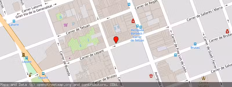 Mapa de Subasta de Inmueble (Vivienda) en Sabadell, Barcelona 