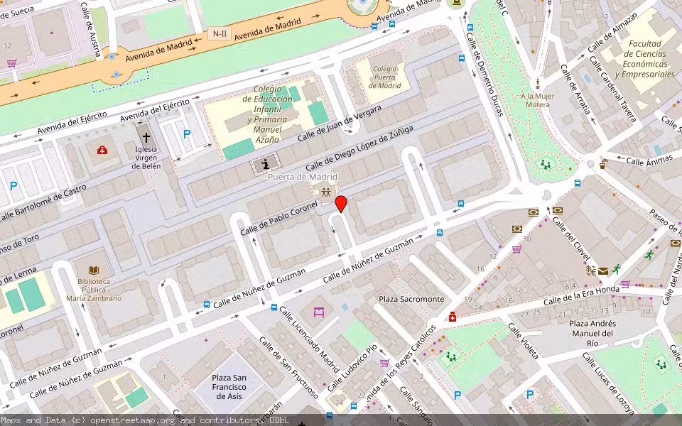 Mapa de Subasta Inmueble (Vivienda) en Alcalá De Henares, Madrid