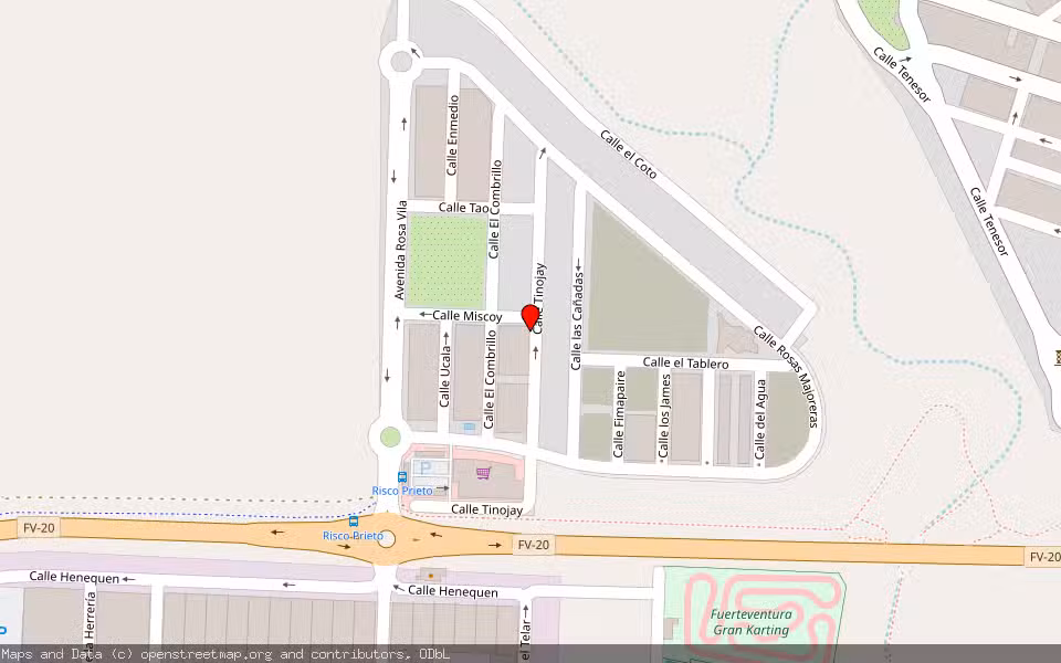 Mapa de Subasta Inmueble (Vivienda) en Pu, Las Palmas