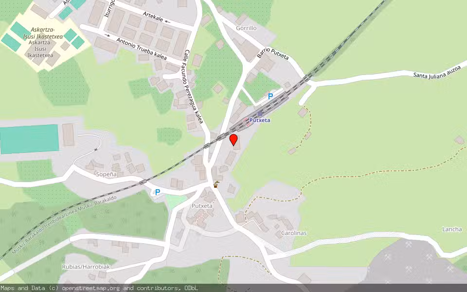Mapa de Subasta Inmueble (Vivienda) en Abanto Y Zierbena, Bizkaia