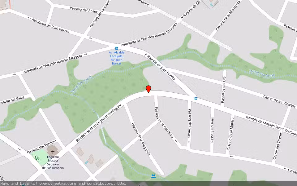 Mapa de Subasta Inmueble (Vivienda) en Sant Cugat Del Vallés, Barcelona