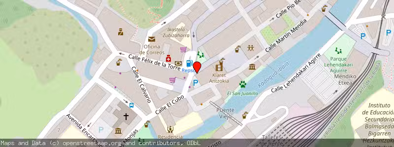 Mapa de Subasta de Inmueble (Solar) en Balmaseda, Vizcaya (Bizkaia) 