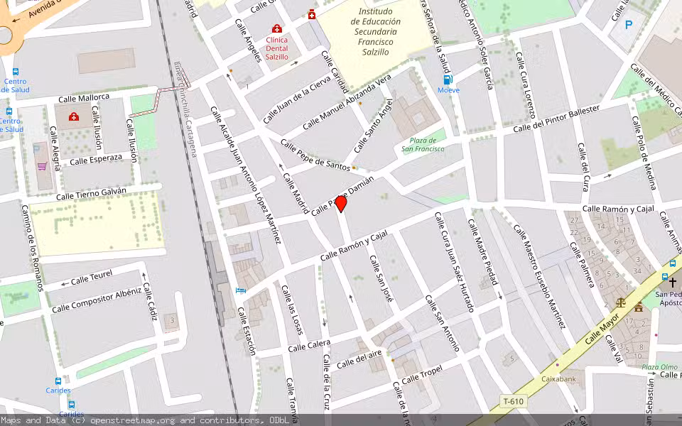 Mapa de Subasta Inmueble (Vivienda) en Alcantarilla, Murcia