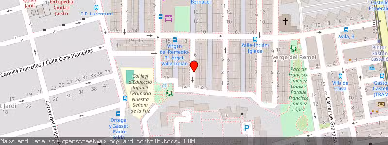 Mapa de Subasta de Inmueble (Vivienda) en Alicante, Alicante 