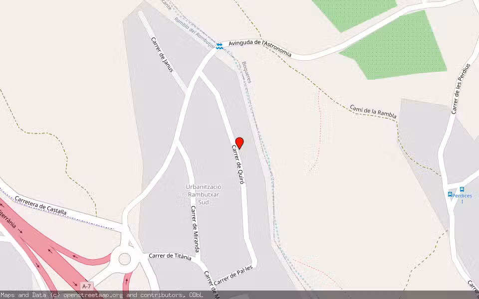 Mapa de Subasta Inmueble (Vivienda) en Quiros, Asturias