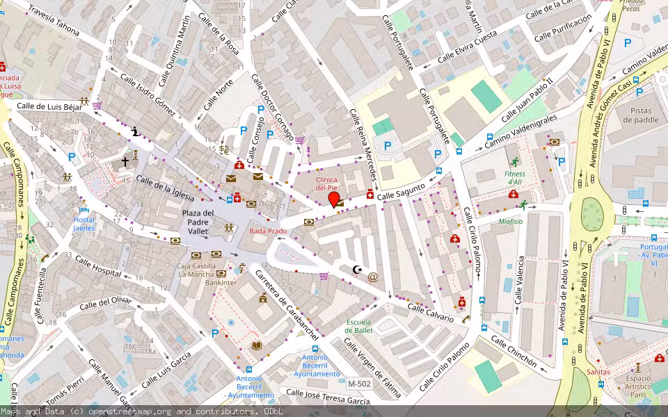 Mapa de Subasta Inmueble (Local comercial) en Pozuelo De Alarcon, Madrid