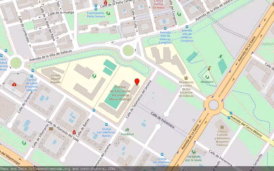 Mapa de Subasta Inmueble (Vivienda) en Talamanca Del Jarama, Madrid