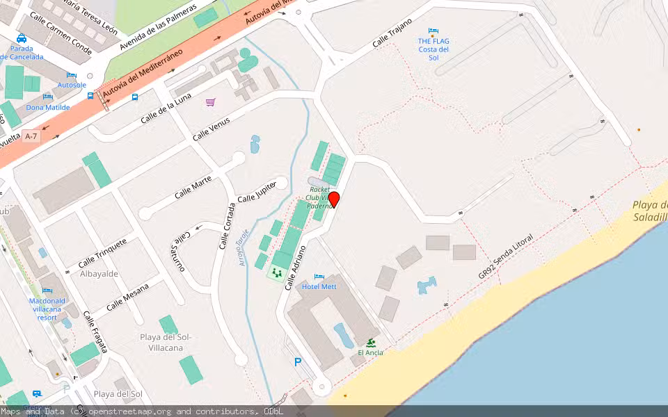 Mapa de Subasta Inmueble (Vivienda) en Estepona, Málaga