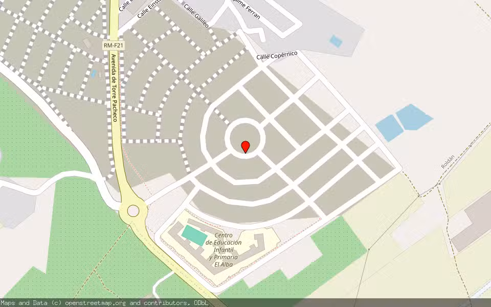 Mapa de Subasta Inmueble (Solar) en Torre Pacheco, Murcia