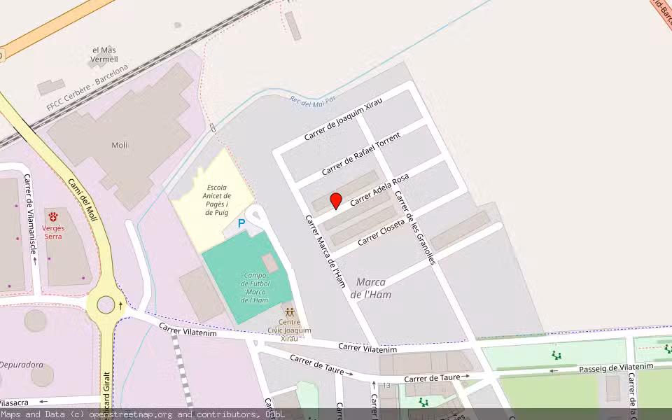 Mapa de Subasta Inmueble (Otros) en Figueres, Girona